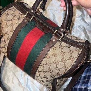 Gucci duffel bag